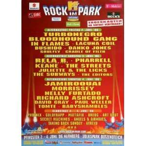 ROCK AM RING & IM PARK   Alterna Stage 2006   CONCERT   POSTER from 