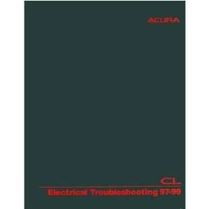    1997 1998 1999 ACURA CL Electrical Troubleshoot Manual Automotive