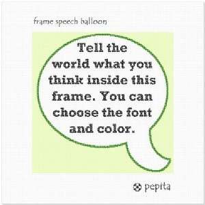   Frame Speech Balloon Needlepoint Canvas Arts, Crafts & Sewing