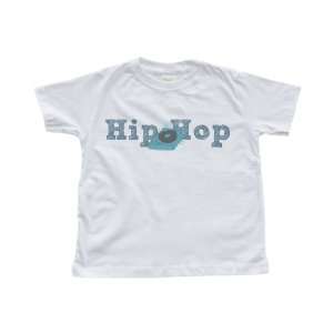  Boys White Hip Hop Toddler T Shirt  