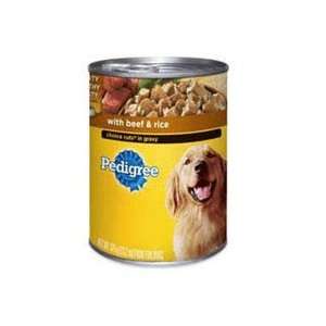  Pedigree Choice Cuts with Beef and Rice Canned Dog Food 