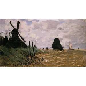   Claude Monet   24 x 14 inches   Windmill near Zaandam