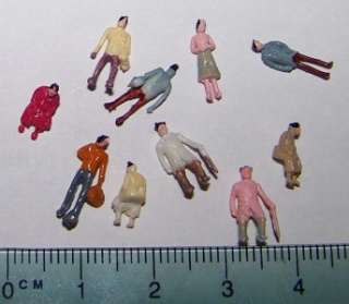 25 Tiny People Dolls Figures STEAMPUNK Paint Assemblage  