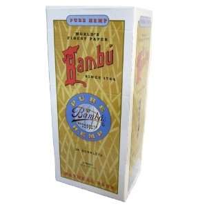 Bambu® Pure Hemp Big Cigarette Rolling Papers (24 Booklets) #PH 203 