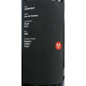  Terra De Verema Triumvirat Priorat 2008 750ML Grocery 