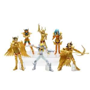  Saint Seiya Gashapon Figure Set of 6 Bandai Toys & Games