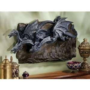  Xoticbrands 30w Classic Gothic Medieval Winged Dragons 