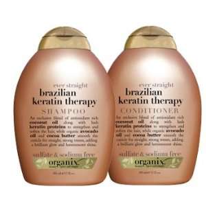  Organix Brazilian Keratin Therapy Shampoo and Conditioner 