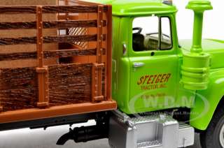 MACK R MODEL STAKE TRUCK WITH LOAD 1/34 STIEGER TRACTOR  