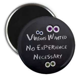  Creative Clam Virgins Wanted Funny Face 2.25 Inch Fridge 