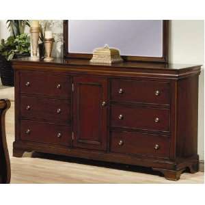  Kearny Dresser in Deep Mahogany Stain Furniture & Decor