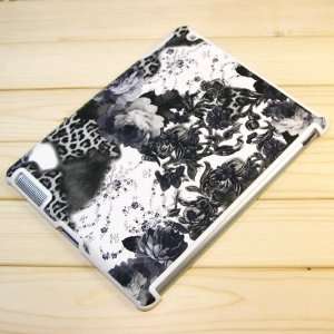   print with flower Plastic Case for Apple iPad 2 + Free Screen