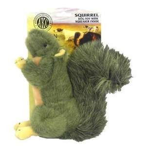    JPI Squirrel Small Plush Toy for Dogs w/ Squeaker 