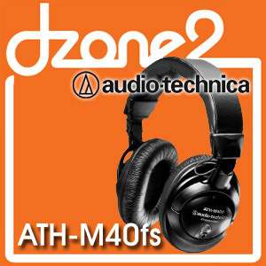 Audio Technica ATH M40fs Monitor Headphones ATHM40fs Professional 