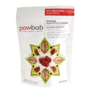  Baobab Superfruit Chews TM by powbab   750mg Baobab, 30 