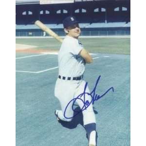  Signed Tom Tresh Picture   (Detroit Tigers8x10 Sports 