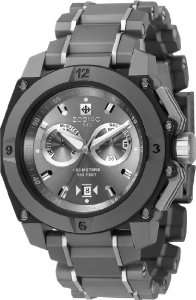  Zodiac Mens Gunmetal Chronograph watch #ZO6700 Watches