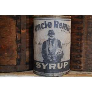 Primitive Early Style Syrup Can Grocery & Gourmet Food