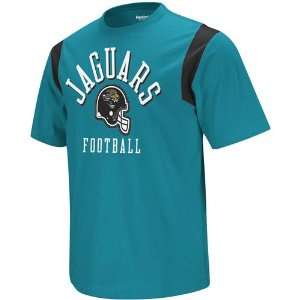   Reebok Jacksonville Jaguars Gridiron Crew T Shirt
