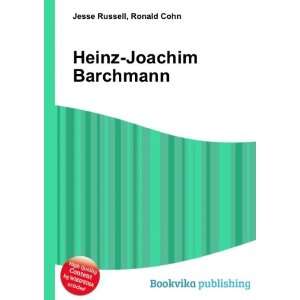  Heinz Joachim Barchmann Ronald Cohn Jesse Russell Books