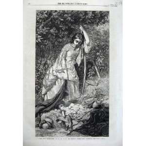   1862 Country Woman Haymaker Baby Morby Cornhill Hicks