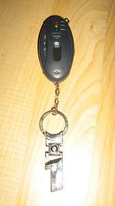 BMW One Series Silver Keychain with Breathlizer Attached  