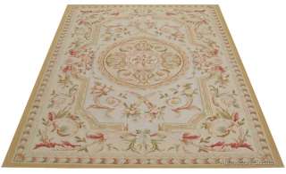 RUNNER Aubusson Rug ~ Antique French Pastel  