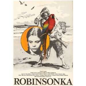  Robinson Girl Poster Movie Czchecoslovakian 11 x 17 Inches 