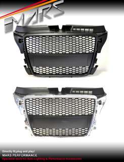 RS HONEY COM FRONT GRILLE FOR AUDI A3 8P 09 11 GRILL  