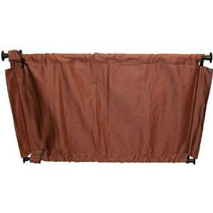  Brown Canvas Indoor Pet Barrier Gate