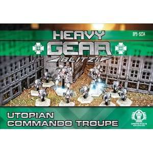  Heavy Gear Blitz Utopian   Commando Troupe Toys & Games