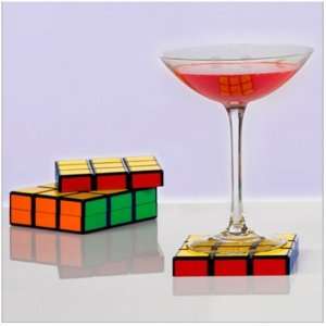 Rubiks Coasters set of 6 