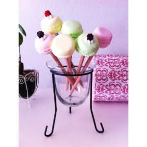 Macaron 5 pencils Cute studying material/adorable fake dessert and 