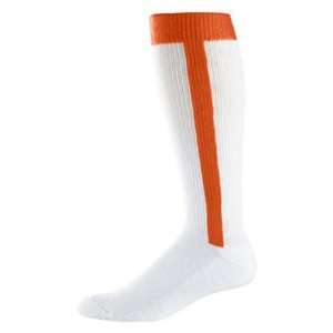  Augusta Sportswear Baseball Stirrup Socks ORANGE ADULT 