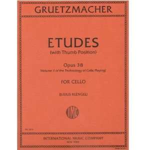  Gruetzmacher Technology Of Cello Playing, Op. 38, Vol. 2 