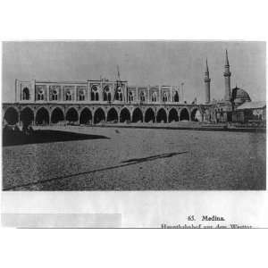   dem Westtor,1914,main railroad station at Western Gate