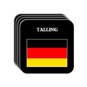  Germany   TALLING Set of 4 Mini Mousepad Coasters 