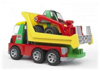 Bruder Roadmax Transporter Kids Toy Truck w/ Skid Loader 20070 SAME 