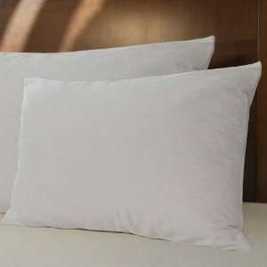  Polyester Waterproof Pillow Protector Queen White 2 Piece 