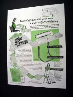 Thor Automagic Gladiron iron ironing 1946 print Ad  