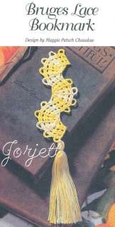 Bruges Lace Doily & Bookmark crochet patterns  