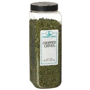 Traders Choice Chives, Freeze Dried, 1.7 Ounce Plastic Container 