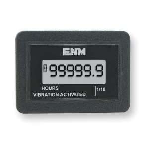  ENM T54D1 Hour Meter,LCD,Flush Rectangular