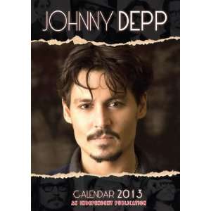  Johnny Depp 2013 Wall Calendar 12 X 16