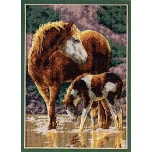  Sunlit Horses kit (cross stitch) Arts, Crafts & Sewing