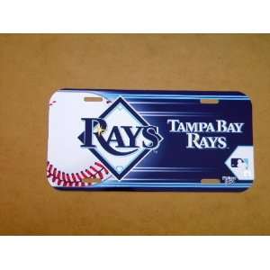 TAMPA BAY RAYS LICENSE PLATE