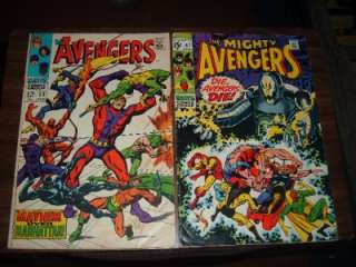 Avengers 21 84   lot of 16 comic books  