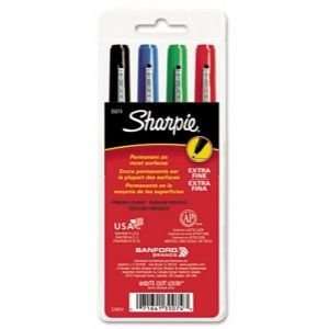  6 Pack SHARPIE EXTRA FINE SET/4 Drafting, Engineering, Art 