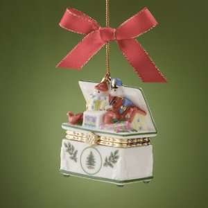   Tree Signature Ornament 2003 Hinged Box, Toy Chest