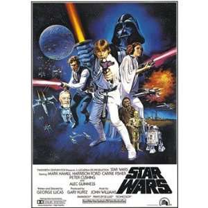  6box Star Wars Poster A New Hope British 